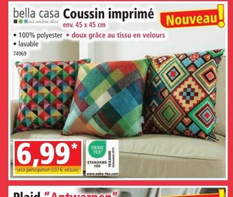 Norma Bella casa Coussin imprimé offre