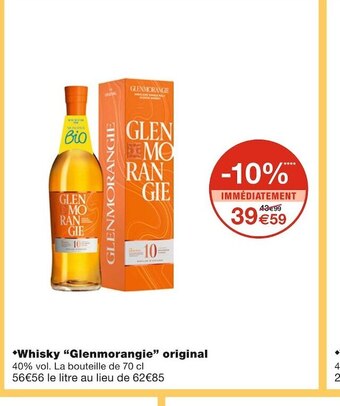 Glenmorangie whisky original