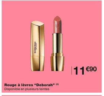 Monoprix Deborah rouge à lèvres offre