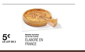 Monoprix Quiche lorraine offre