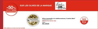 Monoprix L'atelier blini olives manzanilla à la méditerranéenne offre