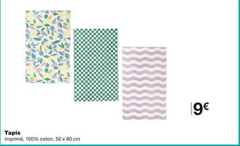 Monoprix Tapis offre
