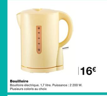 Monoprix Bouilloire offre