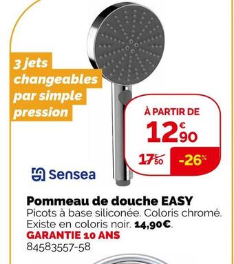 Weldom Sensea pommeau de douche easy offre