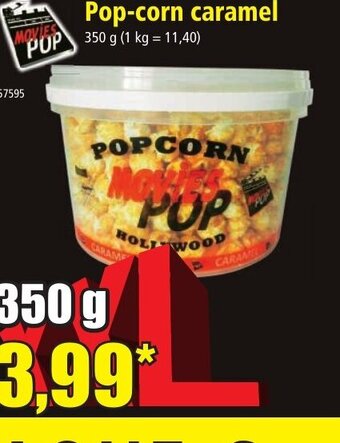 Norma Pop-corn caramel offre