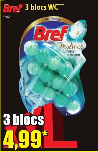 Norma Bref 3 blocs WC offre