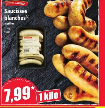 Norma Saucisses blanches offre