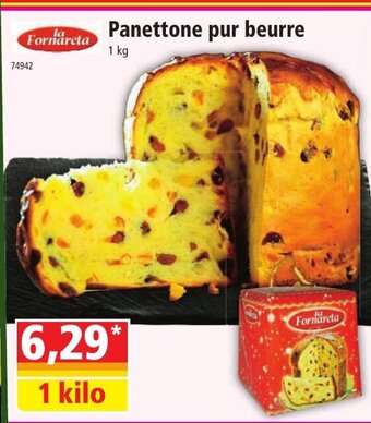 Norma Panettone pur beurre offre