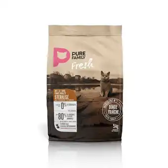 Jardiland Pure family fresh - croquettes pour chats adultes stérilisés 5 kg offre