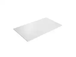 Weldom Plateau de table aggloméré blanc, l.120 x l.70 cm x ep.18 mm offre