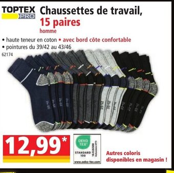 Norma Chaussettes de travail offre