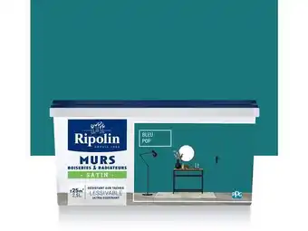 Weldom Peinture mur boiserie radiateur ripolin bleu pop satiné 2l5 offre