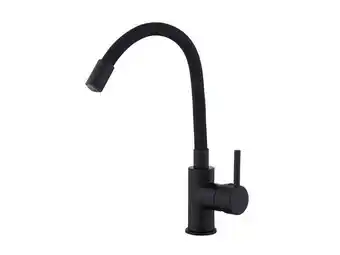 Mitigeur lavabo noir mat, edouard rousseau ilo memoire de forme l