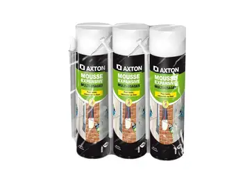 Weldom Mousse expansive multi-usages axton 3x500ml offre