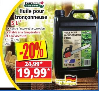 Norma Huile pour tronçonneuse offre