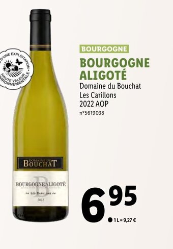 Lidl BOURGOGNE ALIGOTÉ offre