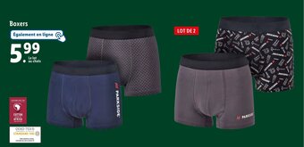 Lidl Boxers offre