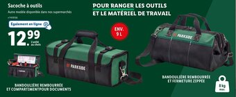 Lidl Sacoche à outils offre