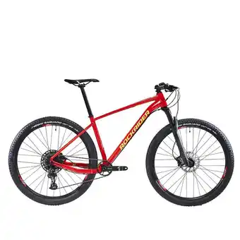 Decathlon Vélo vtt cross country xc 120 cadre aluminium rouge offre