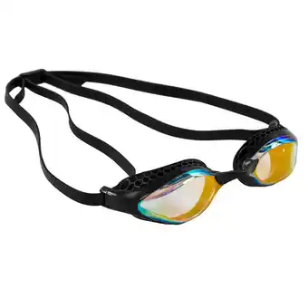 Decathlon Lunettes de natation arena airspeed mirror jaune noir offre