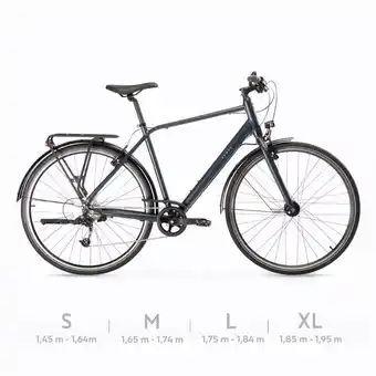 Velo ville longue distance 500 cadre haut