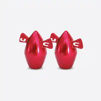 Bouchons de valve aluminium fabulous rouge