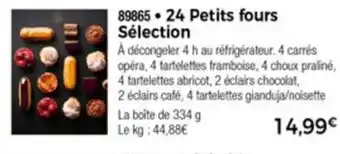 Thiriet 24 Petits Fours Sélection offre