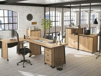 BUREAU PIEDS PANNEAUX
