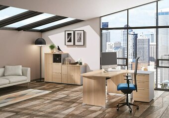 Bureau Vallée BUREAU PIEDS PANNEAUX offre