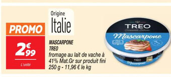 Netto MASCARPONE TREO offre