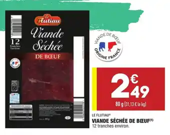 ALDI Viande Séchée De Boeuf offre
