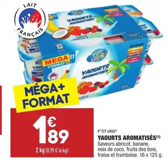 ALDI Yaourts Aromatisés offre