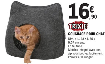 E.Leclerc Nos Animaux COUCHAGE POUR CHAT offre