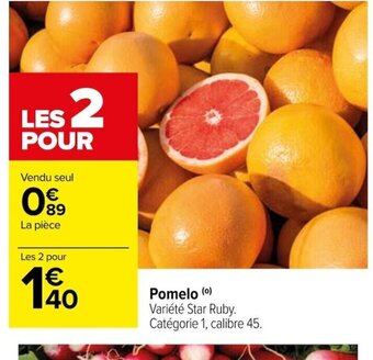 Carrefour Pomelo offre