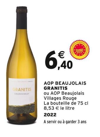 Granitis aop beaujolais