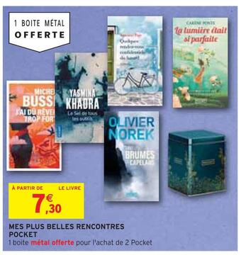 Intermarché Mes plus belles rencontres pocket offre