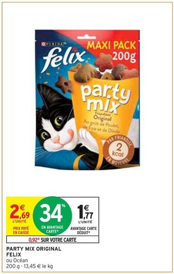 Intermarché Felix party mix original offre
