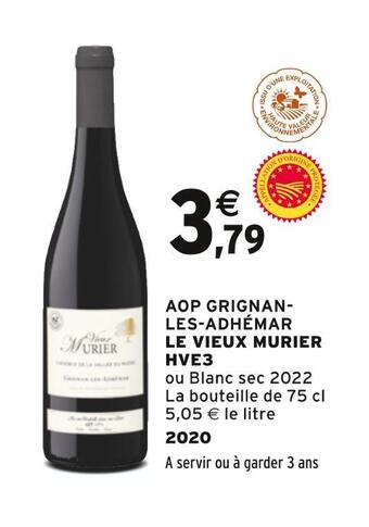 Le vieux murier aop grignan-les-adhémar hve3