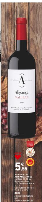 Intermarché Aop gaillac aliganca hve3 offre