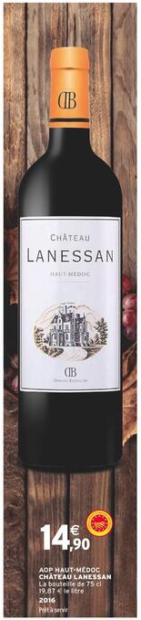 Intermarché Château lanessan aop haut-médoc offre