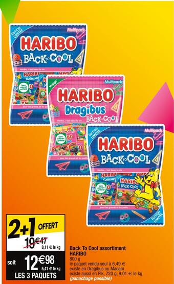 Haribo back to cool assortiment