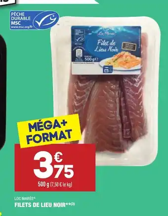 ALDI Filets De Lieu Noir offre