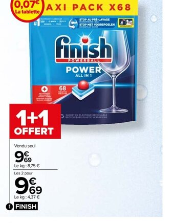 Carrefour Tablettes lave vaisselle maxi pack offre