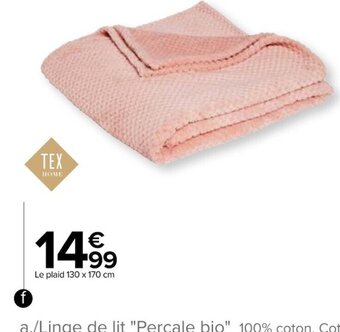 Carrefour Plaid popcorn offre
