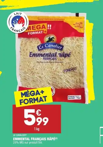ALDI Emmental Francais Rape offre