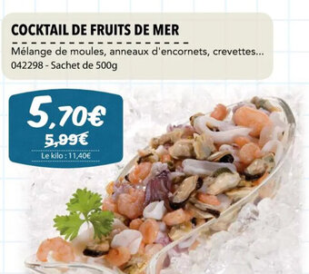 Gel 2000 COCKTAIL DE FRUITS DE MER offre