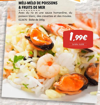 Gel 2000 MÉLI-MÉLO DE POISSONS & FRUITS DE MER offre