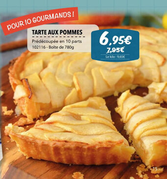 Gel 2000 TARTE AUX POMMES offre