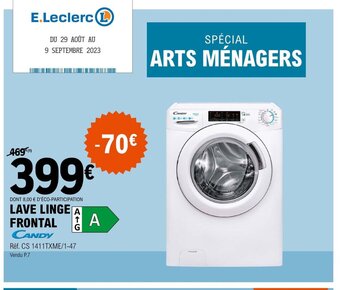 LAVE LINGE A FRONTAL