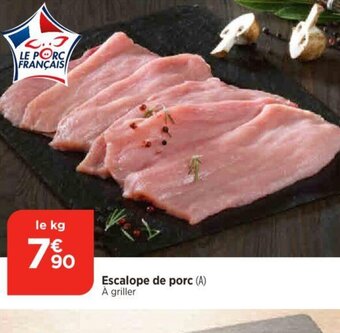 Bi1 Escalope de porc (A) offre
